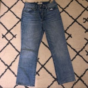 Madewell slim Demi boot Jean